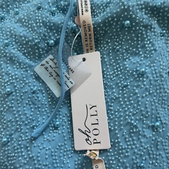 Blue pearl dress from OhPolly worn once - Picture 3 of 3